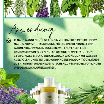 Preview: Anwendung abamed 101-Kraeuter Kraeuteroelbad
