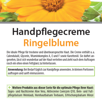 Ringelblumen Handpflegecreme