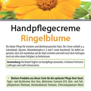 Ringelblumen Handpflegecreme