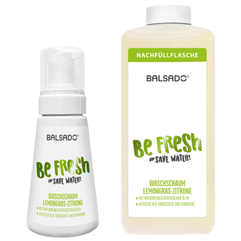 Be Fresh Waschschaum Lemongras-Zitrone Set