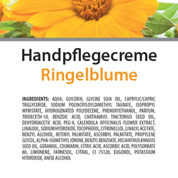 Ringelblumen Handpflegecreme
