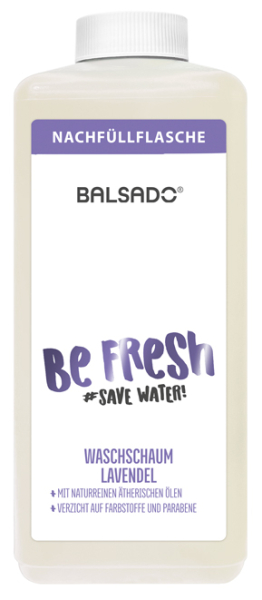 Be Fresh Waschschaum Lavendel 1000ml Nachfüllflasche